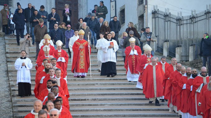 Celebrata festa liturgica San Ponziano, patrono di Spoleto, tantissimi fedeli