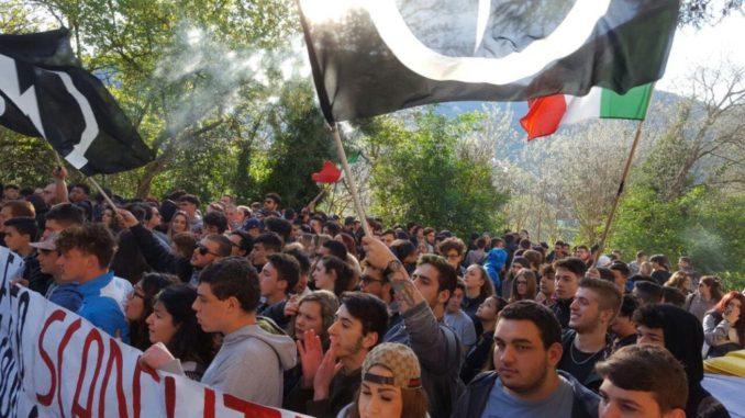 Alberghiero di Spoleto in rivolta: il Blocco Studentesco al fianco degli studenti