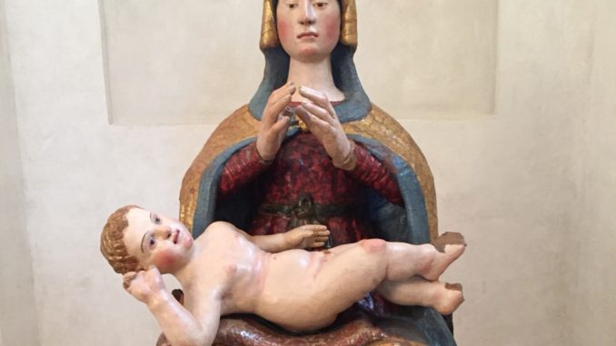 Restauro Madonna col Bambino di Norcia, presentazione alla Rocca