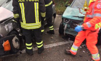 Incidente stradale a Spoleto, due feriti gravi dopo scontro tra mezzi