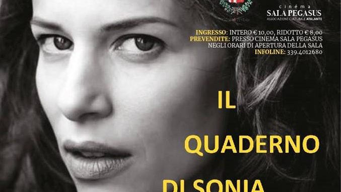 Libro d’ingresso, Sonia bergamasco presenta il quaderno di Sonia