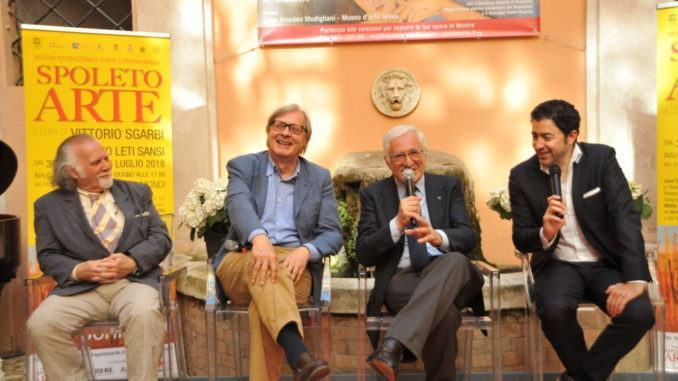 Spoleto Arte a cura di Sgarbi: l’inaugurazione con Alberoni e il Premio Margherita Hack