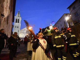 Processione di San Ponziano: tantissima gente presente
