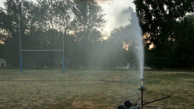 Ultimati lavori per irrigazione campo di rugby di San Nicolò a Spoleto