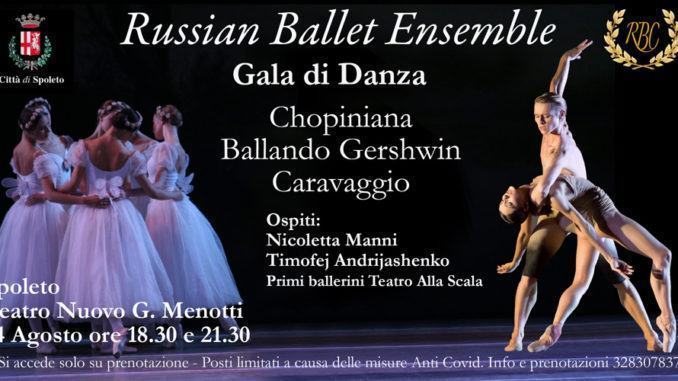 A Spoleto il Russian Ballet Ensemble, venerdì 14 agosto al Teatro Nuovo Gian Carlo Menotti