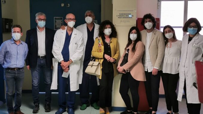 Una cerimonia per commemorare il dr. Giulio Tazza