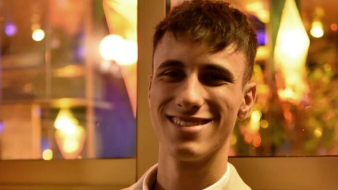 Dall'Alberghiero di Spoleto al Festival dell'Economia, Torino. Gabriele Caccia che è anche rappresentante d’Istituto.