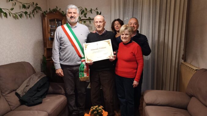 Edmondo Polinori ha compiuto 100 anni
