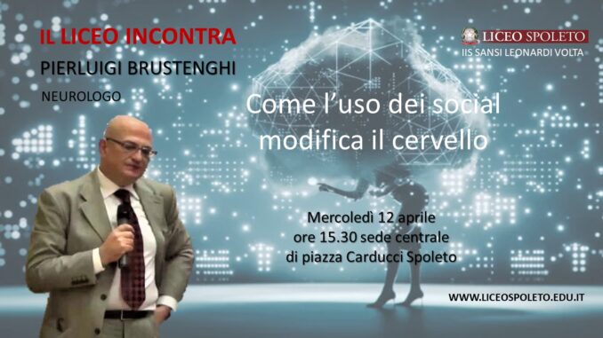 Incontro con professor Brustenghi al Liceo Spoleto