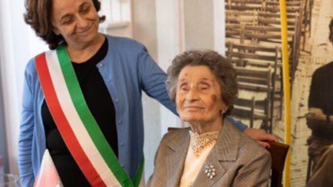Liliana Bellide compie 100 anni