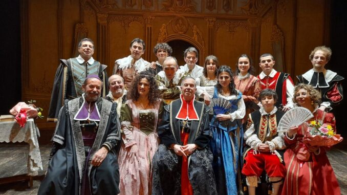 Il Cardinale Lambertini trionfa, La Filodrammatica Umbra, un successo