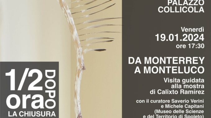 La mostra, Mezz’ora dopo la Chiusura a Palazzo Collicola La mostra, Mezz’ora dopo la Chiusura a Palazzo Collicola