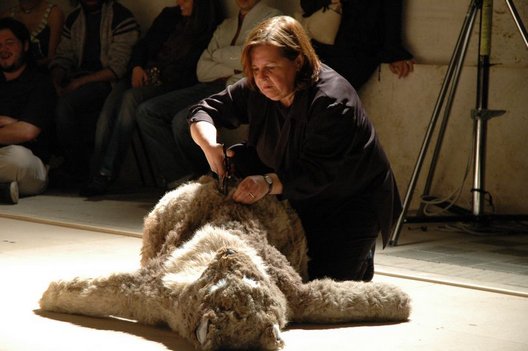 Performance ‘Lupus in Fabula’, di Myriam Laplante