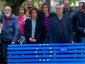Spoleto Celebra l'Europa con Panchina Dedicata a David Sassoli