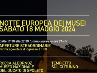 Rocca Albornoz e Tempietto del Clitunno aperti per la Notte Europea dei Musei