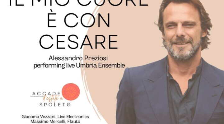 Alessandro Preziosi con UmbriaEnsemble a Spoleto