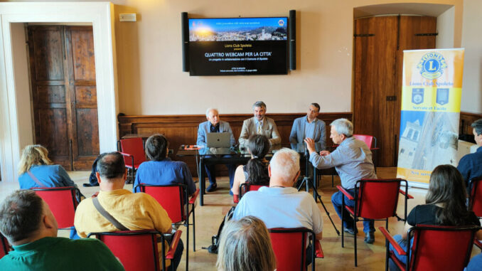 Presentato il progetto "4 Webcam per la Città"