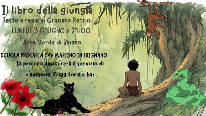 Trionfo Libro della Giungla Scuola Primaria San Martino in Trignano Trionfo Libro della Giungla Scuola Primaria San Martino in Trignano