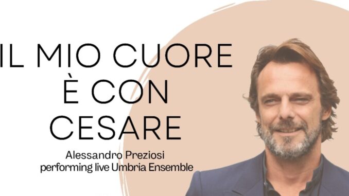 Alessandro Preziosi con UmbriaEnsemble a Spoleto