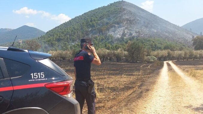 Incendio a Poreta spento, iniziate le operazioni di bonifica