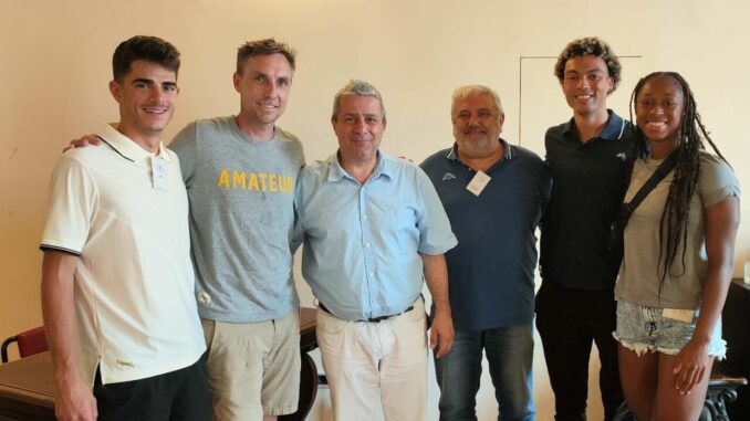 L'Olimpionico Neozelandese Nick Willis Atleti USA a Spoleto