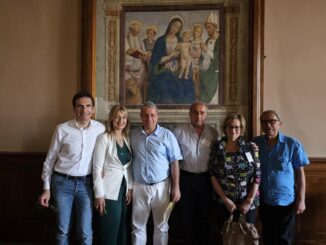 L'arte di Antonio Di Pillo illumina Palazzo Comunale grazie a Spoleto nel Cuore