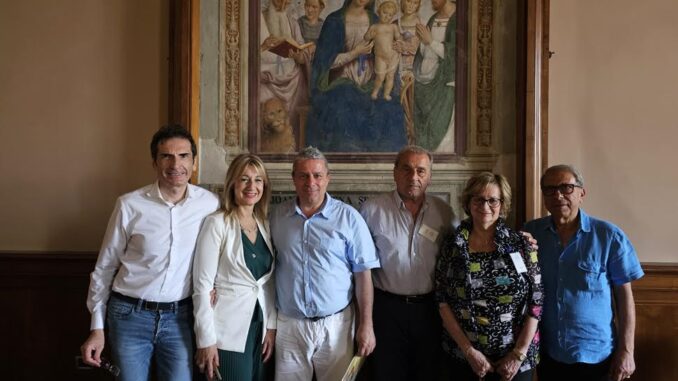 L'arte di Antonio Di Pillo illumina Palazzo Comunale grazie a Spoleto nel Cuore