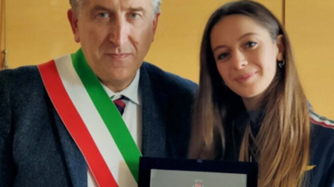 Giochi Olimpici di Parigi, l'abbraccio di Spoleto ad Agnese Duranti
