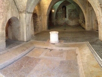 Casa Romana. Concluso il restauro di una porzione del mosaico pavimentale