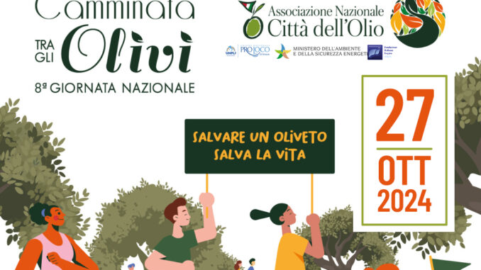 Giornata nazionale della “Camminata tra gli Olivi”