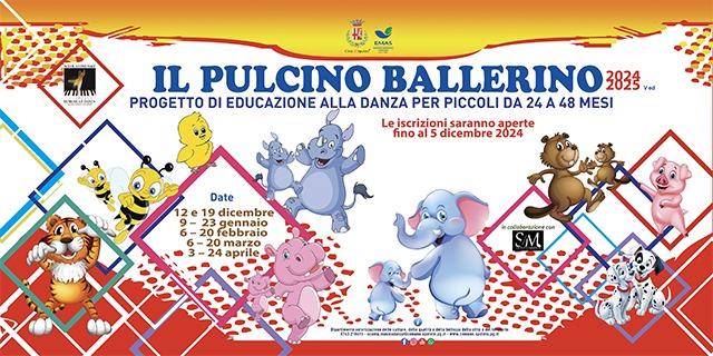 Torna "Il Pulcino ballerino" per i bambini in età prescolare