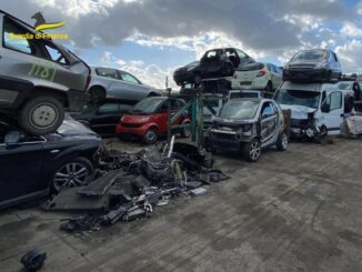 Sequestrata a Spoleto area di autodemolizione abusiva