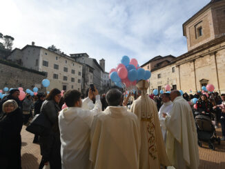 Spoleto: celebrata la Messa per i nati nell’anno 2024
