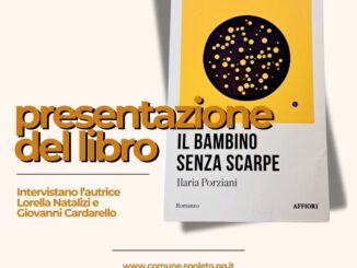 Presentazione del libro "Il bambino senza scarpe" di Ilaria Porziani