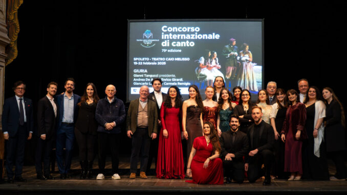 Vincitori del 79° Concorso Internazionale di Canto