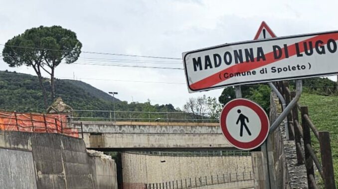 Chiusura strade per raddoppio ferroviario a Spoleto