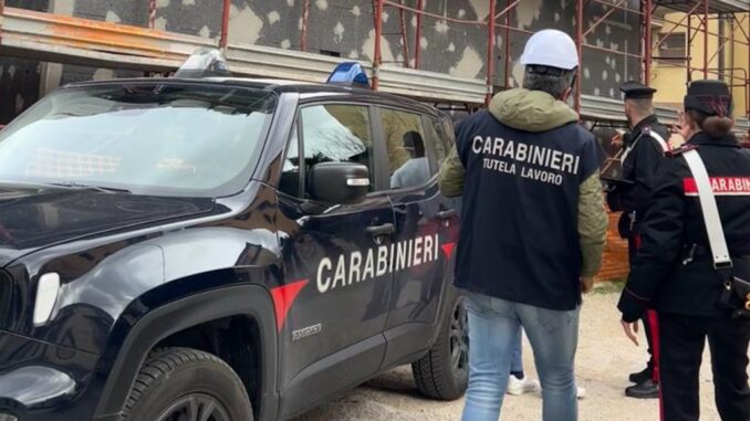 Spoleto, sicurezza nei cantieri, imprenditrice edile denunciata per irregolarità