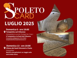 Luglio con la Spoleto Card: quattro visite guidate