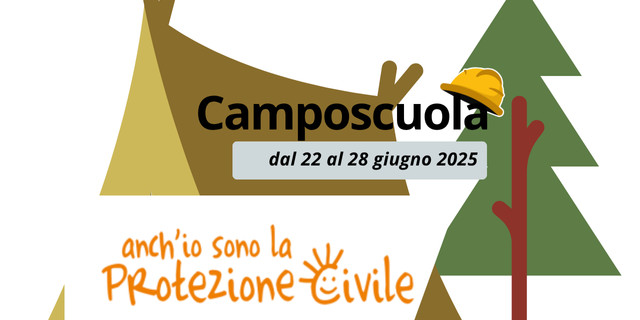 Campo scuola Protezione Civile al via a Baiano di Spoleto