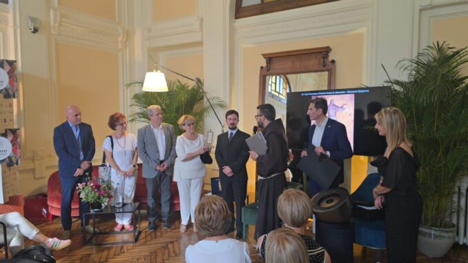 Premiato Giovanni Gasparro con il ‘Premio San Francesco’
