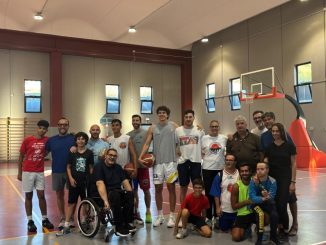 Il Baskin sbarca a Spoleto, sport inclusivo per tutti in campo