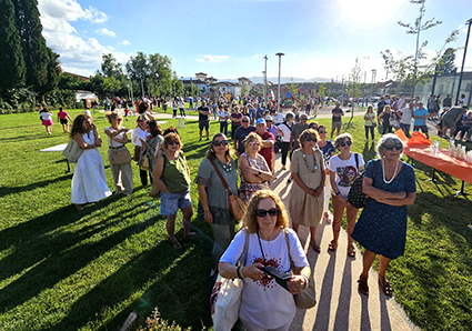 Inaugurato il nuovo parco pubblico cittadino a San Giacomo