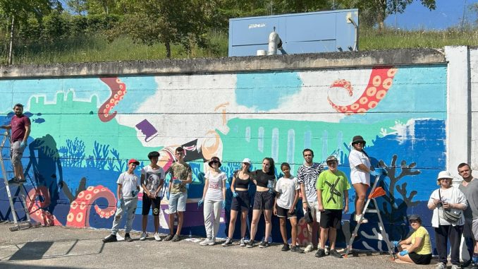 Spray for Change: un murale a Spoleto per il pianeta