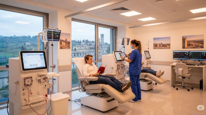 Spoleto: piano rinnovamento dialisi per tecnologie sicure e moderne