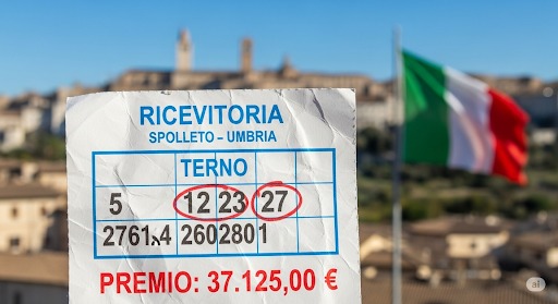 Vincita Lotto in Umbria: premio da 37 mila euro a Spoleto