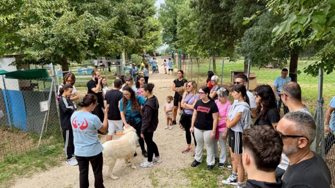 Passeggiata solidale per i cani del rifugio di Spoleto