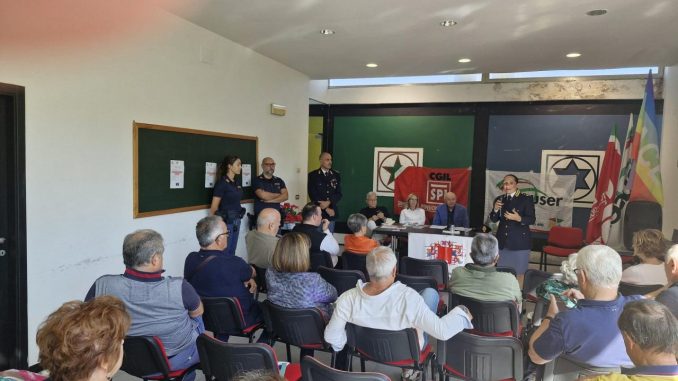 Difendersi da truffe, incontro Spi Cgil e Polizia a Spoleto