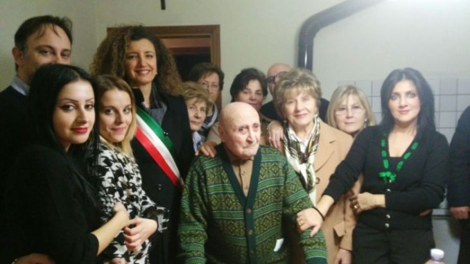 Spoleto, Mario Bonacci compie 102 anni