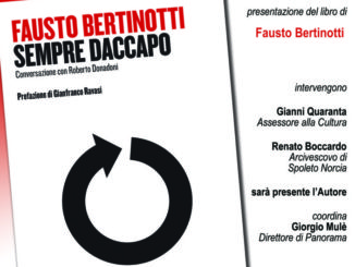 Fausto Bertinotti presenta a Spoleto il suo libro “Sempre Daccapo”