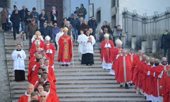 Celebrata festa liturgica San Ponziano, patrono di Spoleto, tantissimi fedeli